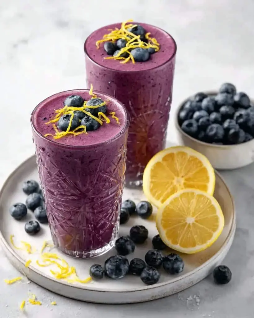 Lemon Blueberry Smoothie Recipe