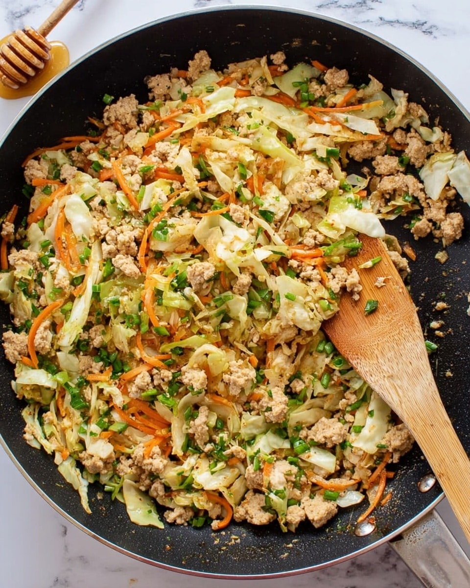 Chinese-Style Chicken and Cabbage Stir Fry Recipe