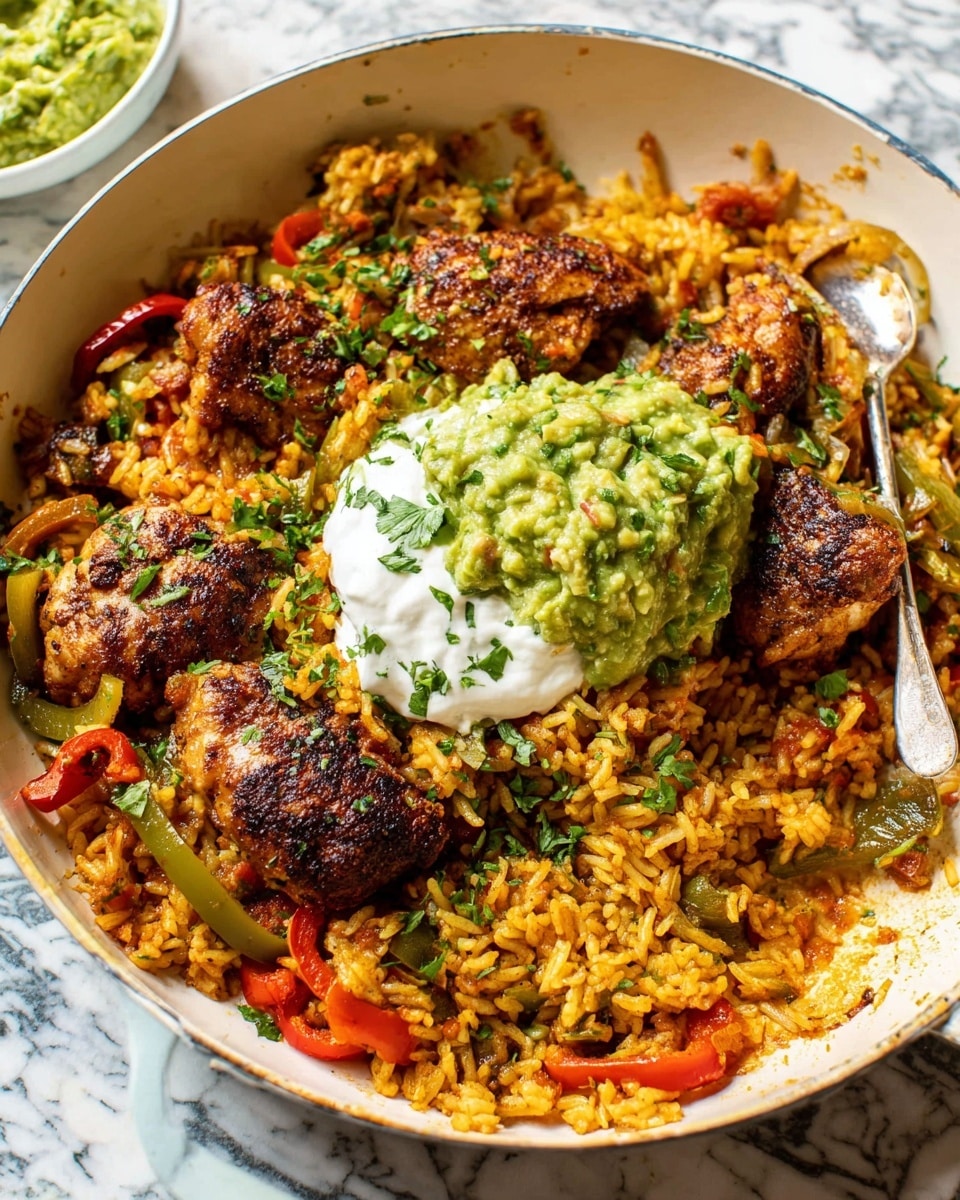 Chicken and Rice Taco Skillet Recipe