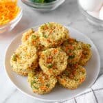 Cheesy Broccoli Quinoa Bites Recipe