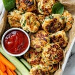 Oven-Baked Paleo Veggie Chicken Nuggets Recipe