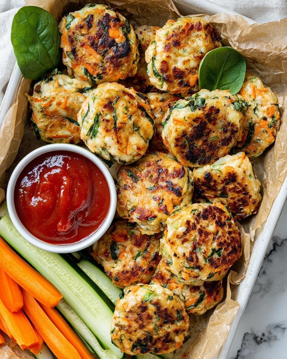 Oven-Baked Paleo Veggie Chicken Nuggets Recipe