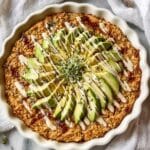 Sushi Bake with Canned Tuna and Avocado Recipe