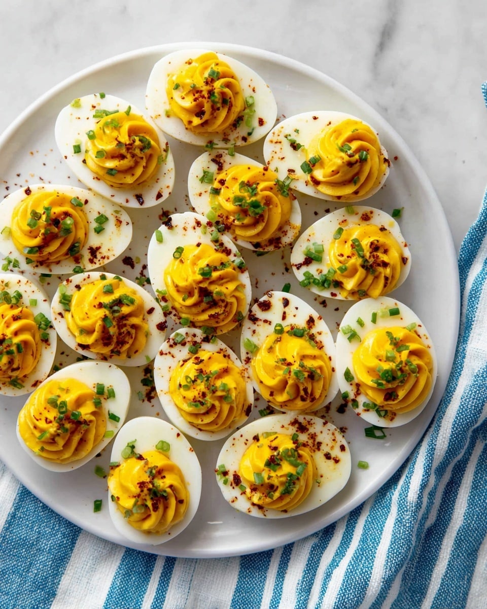 Asian Miso Ramen Deviled Eggs Recipe