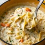 Creamy Chicken Noodle Soup Recipe