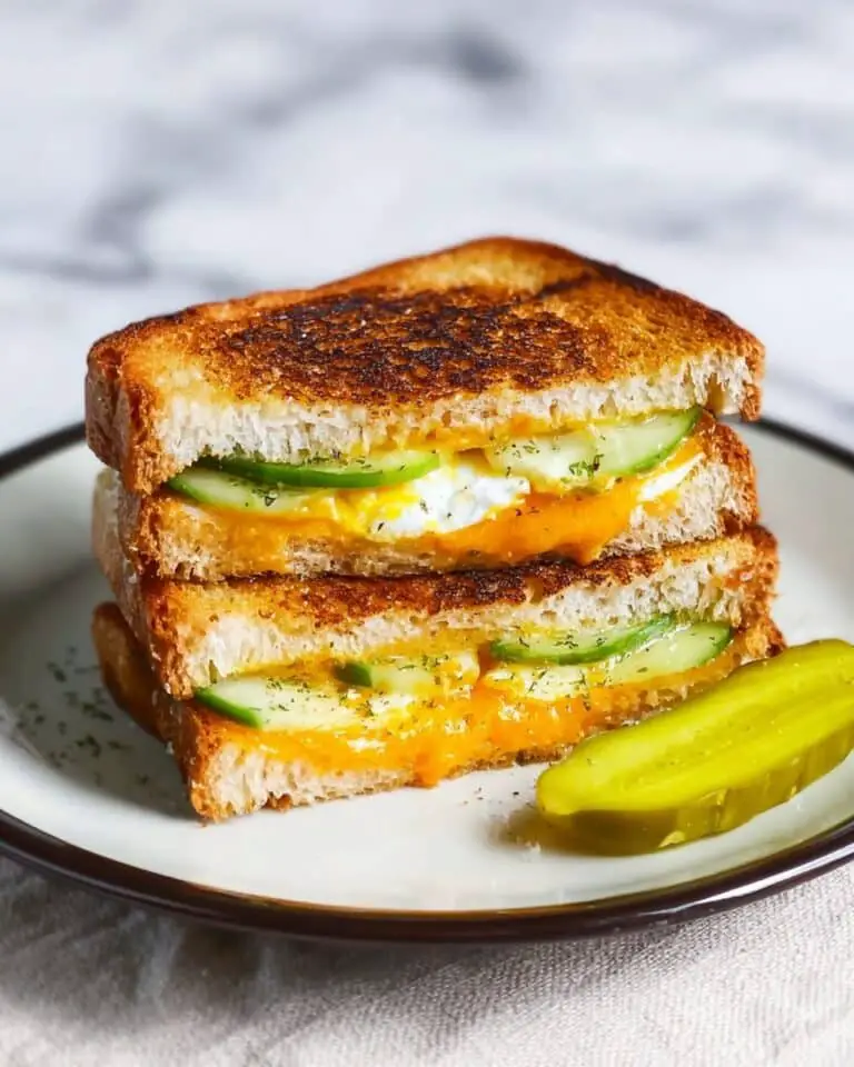 Pickle Grilled Cheese Sandwich Recipe