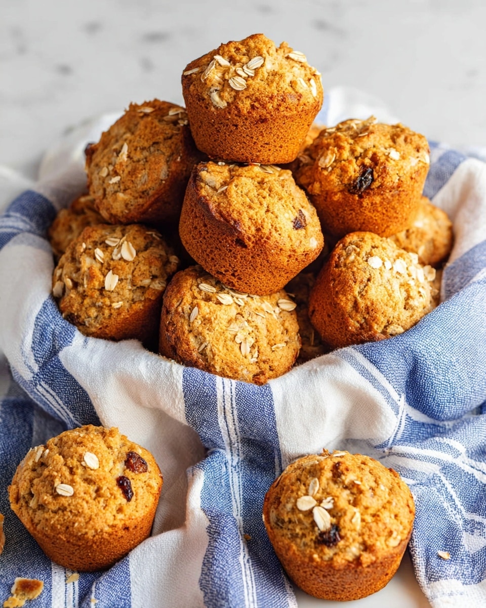 Healthy Carrot Muffins with Walnuts and Raisins Recipe