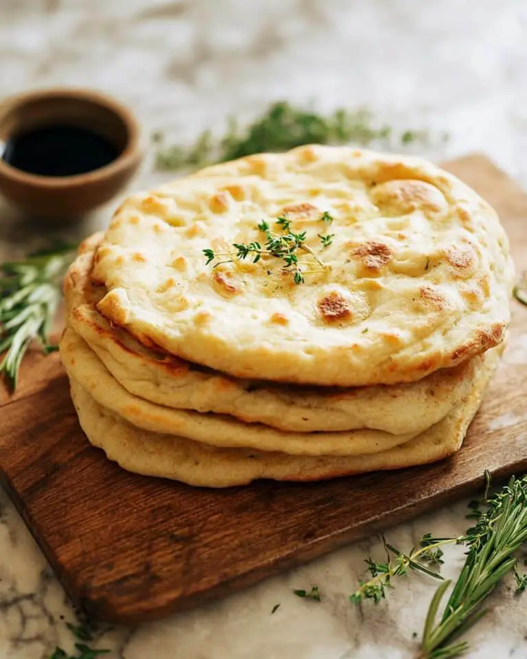 Garlic Herb Flatbread Recipe