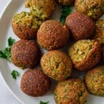 Crispy Vegan Air Fryer Falafel Balls Recipe