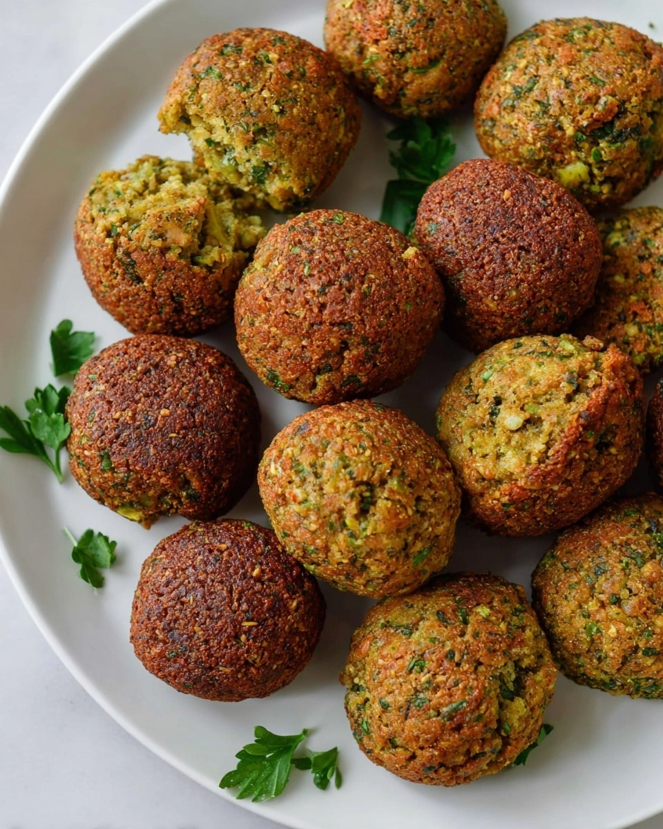 Crispy Vegan Air Fryer Falafel Balls Recipe