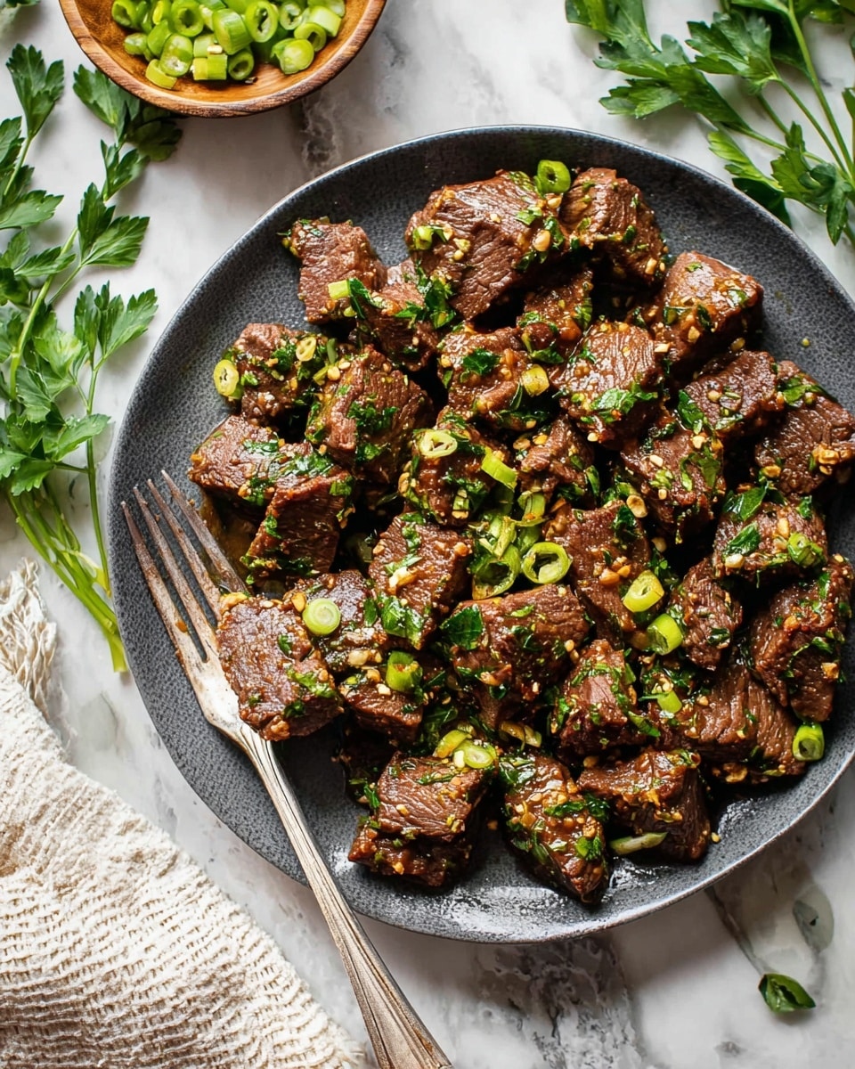 Garlic Butter Steak Bites Recipe