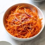 Spicy Korean Carrot Salad Recipe