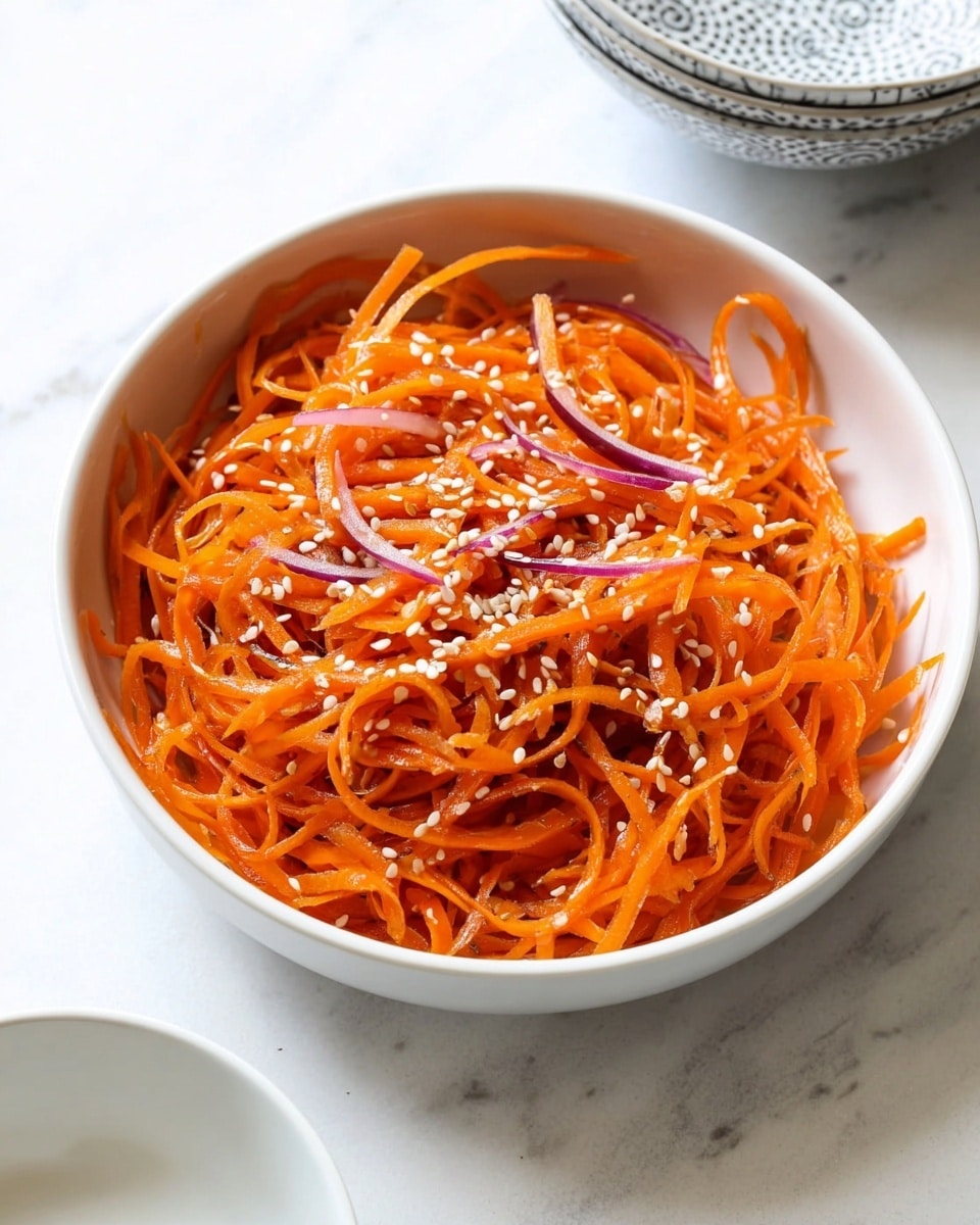 Spicy Korean Carrot Salad Recipe