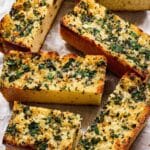 Garlic Lover's Garlic Bread with Parmesan Cheese & Fresh Herbs Recipe