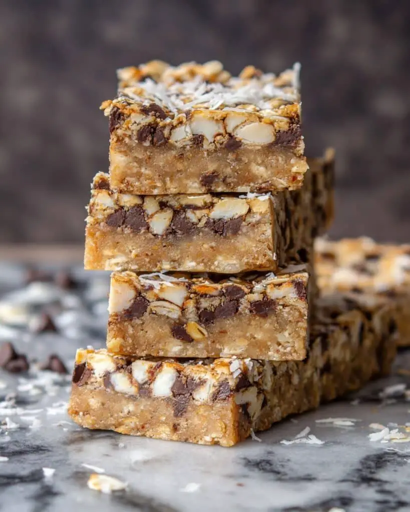 Healthy Granola Cookie Dough Bars Recipe