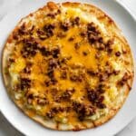 High Protein Chicken Sausage & Egg Breakfast Pizza Recipe