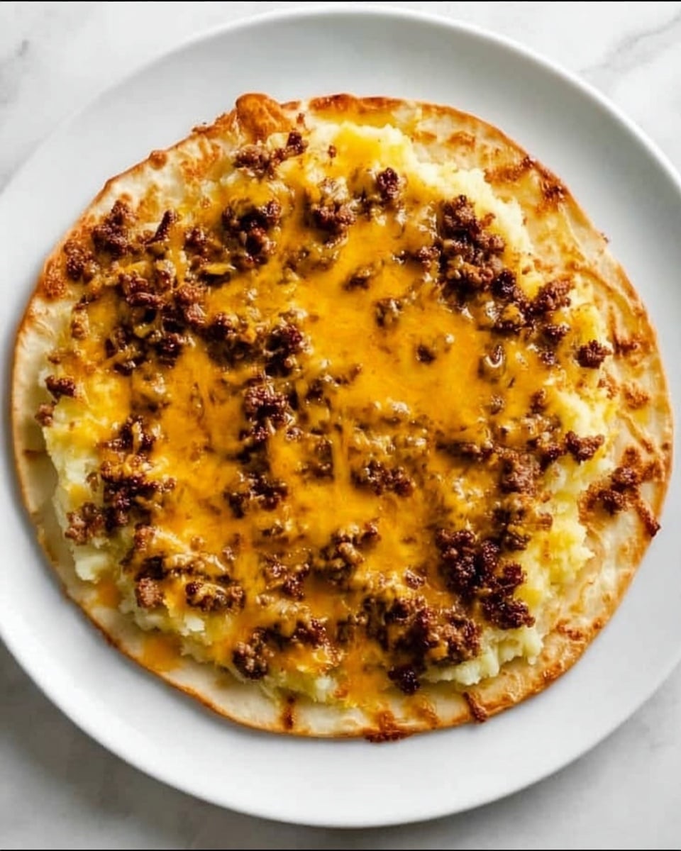 High Protein Chicken Sausage & Egg Breakfast Pizza Recipe