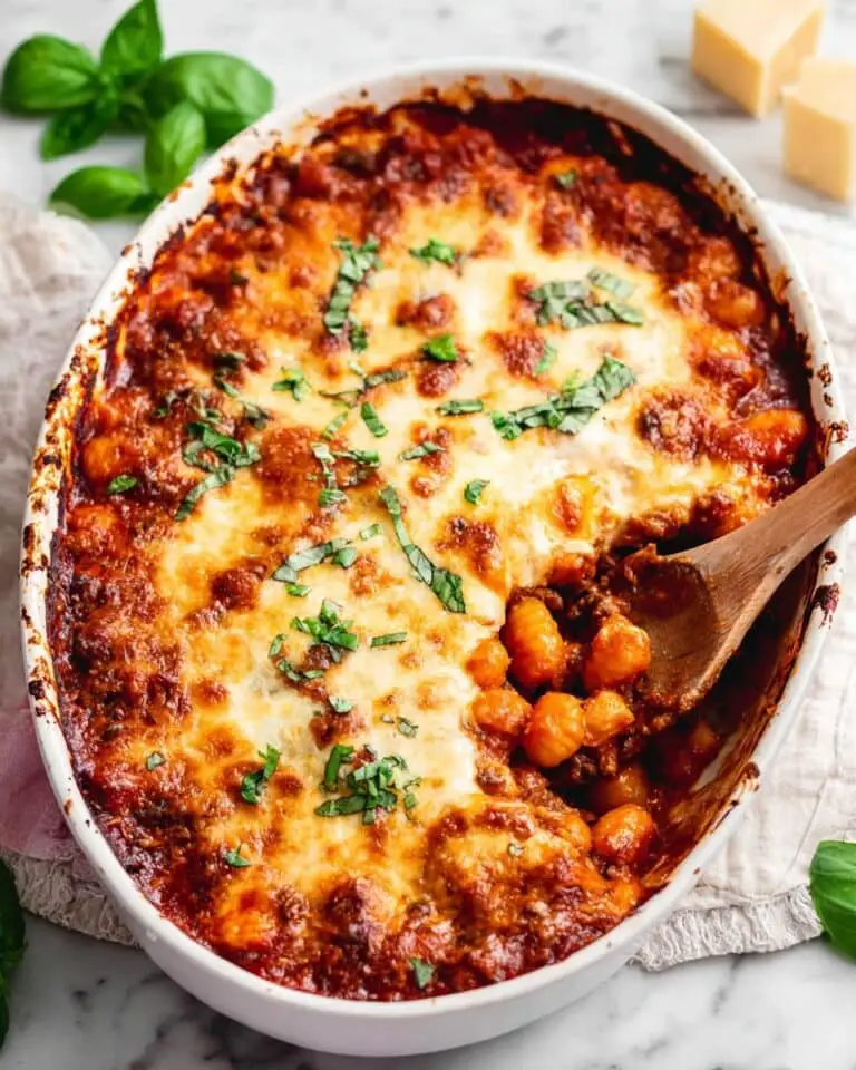 Easy Bolognese Gnocchi Bake Recipe
