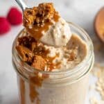 Biscoff Overnight Protein Oats Recipe