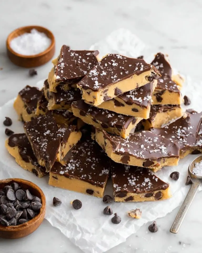 Healthy Cookie Dough Bark Recipe