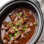 Slow Cooker Honey Garlic Pot Roast Recipe
