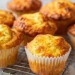High Protein Cheese & Egg Muffins Recipe