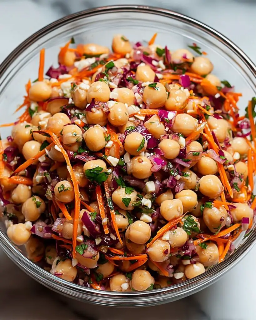 Crunchy Thai Chickpea Salad: A Quick and Delicious Delight Recipe