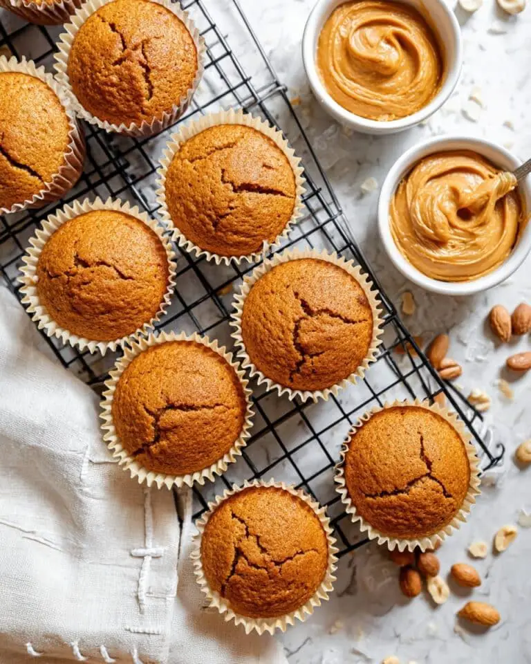 Flourless Peanut Butter Sweet Potato Muffins Recipe