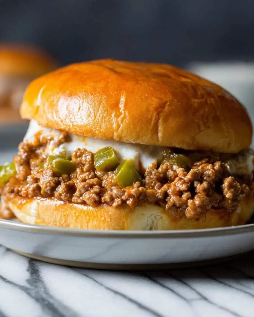 Philly Cheesesteak Sloppy Joes Recipe