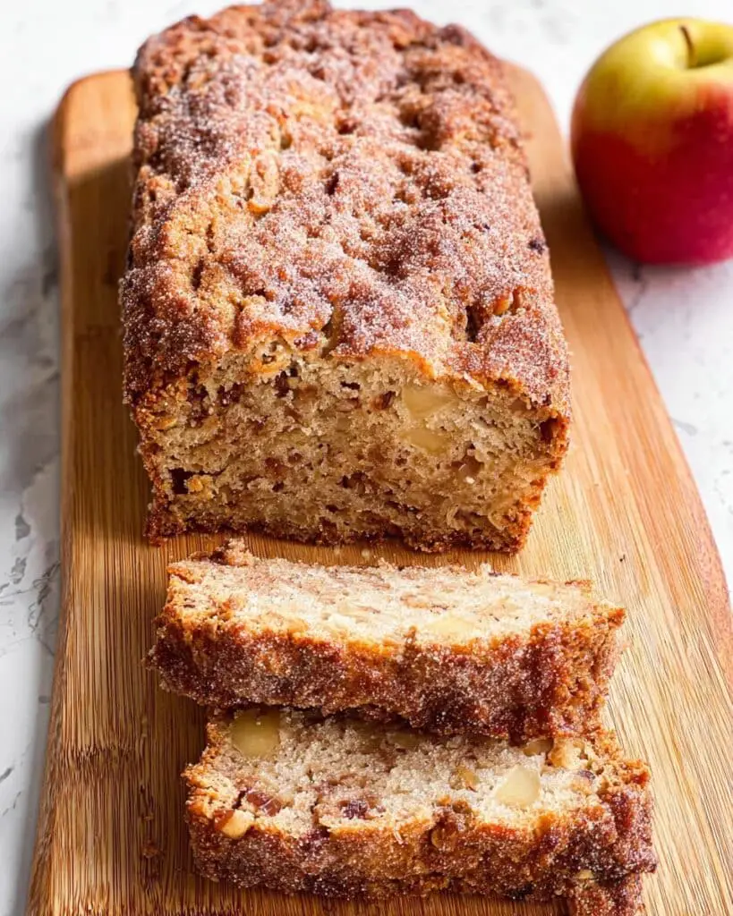 Cinnamon Oat Apple Bread Recipe