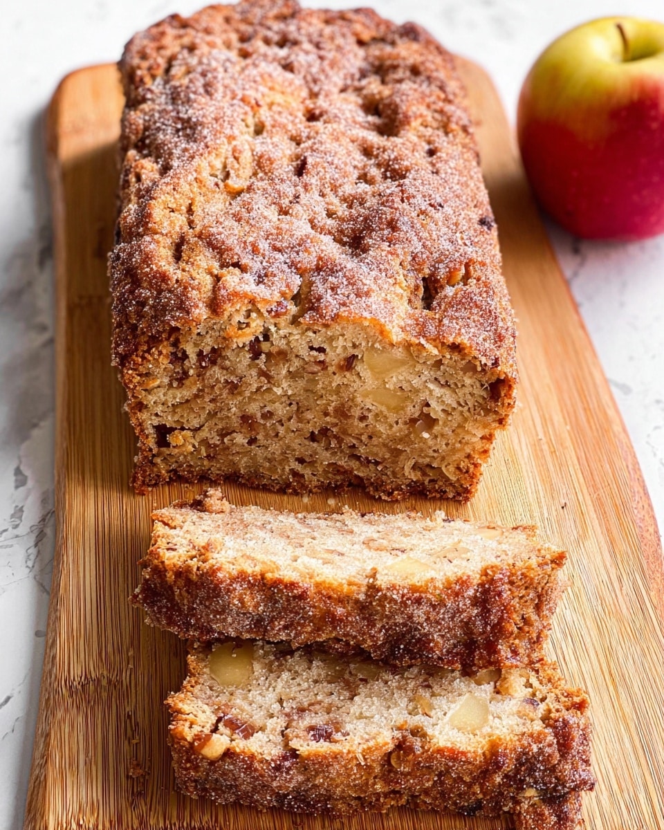 Cinnamon Oat Apple Bread Recipe