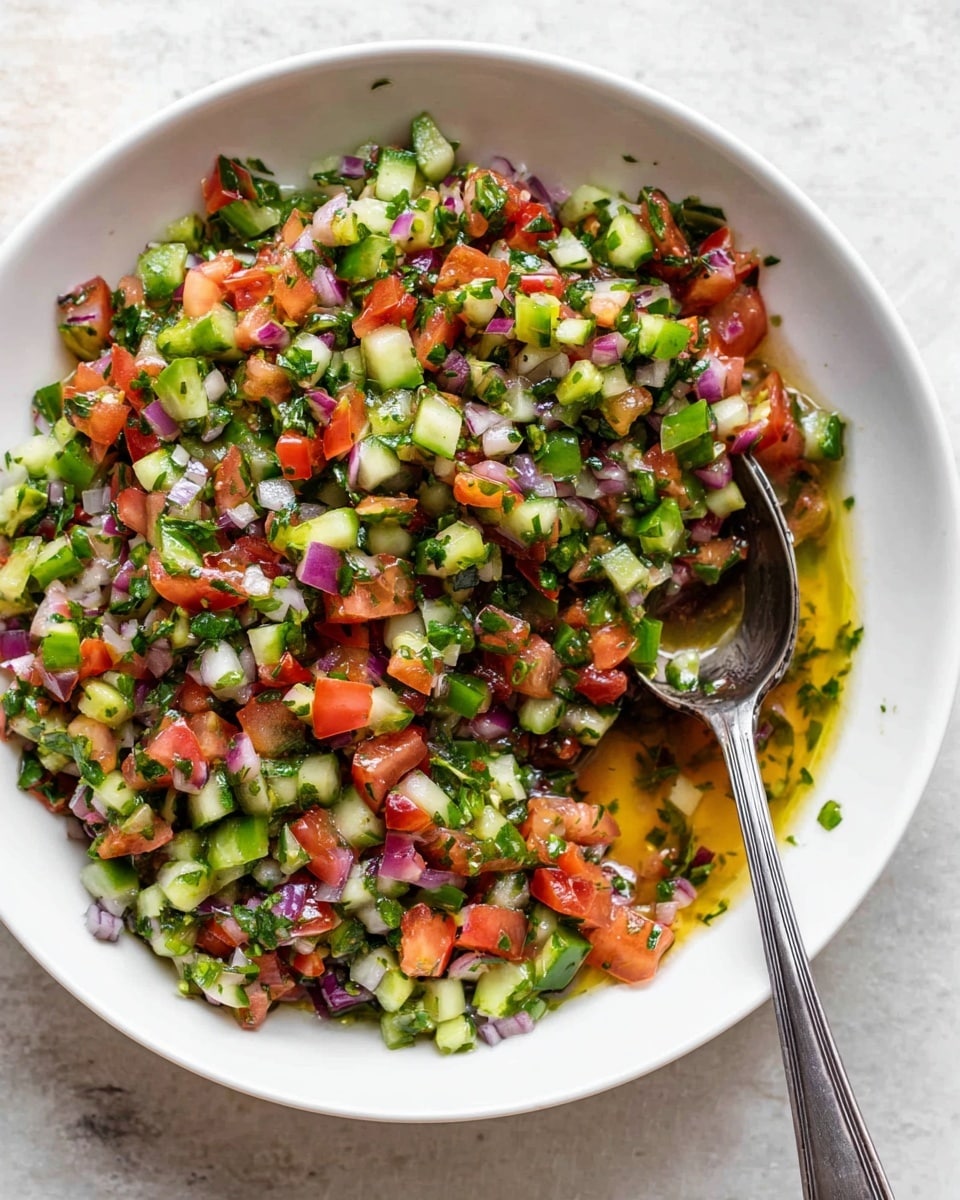 Shirazi Salad Recipe