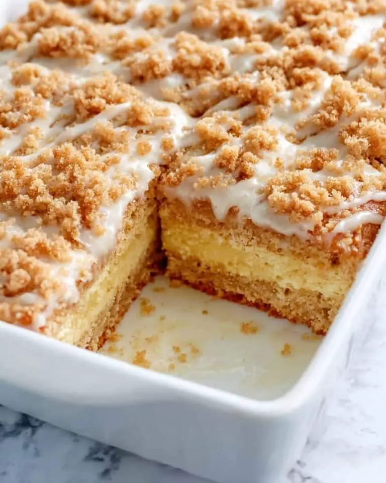 Banana Bread Crumb Cake Recipe