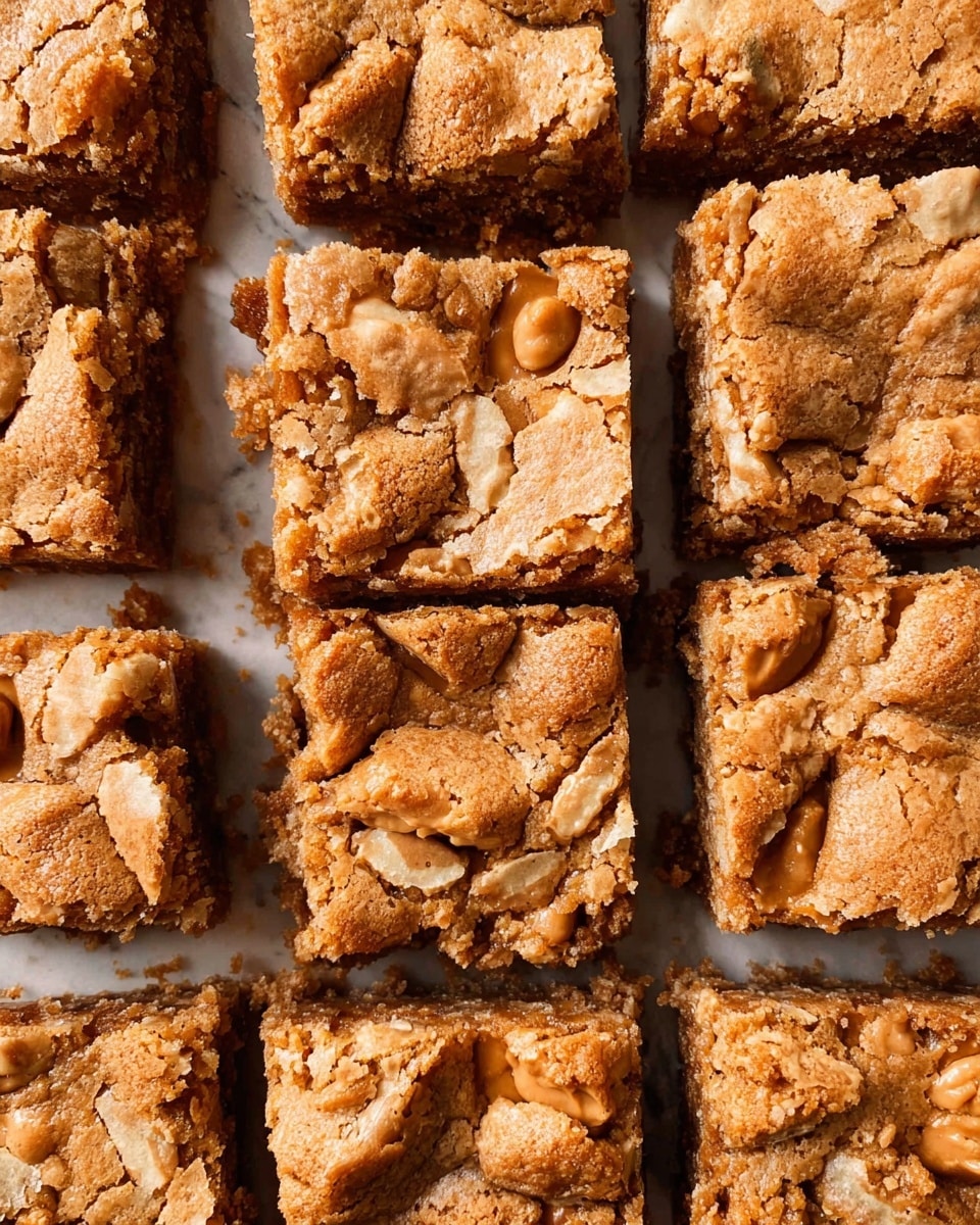 Biscoff Blondie Bars Recipe
