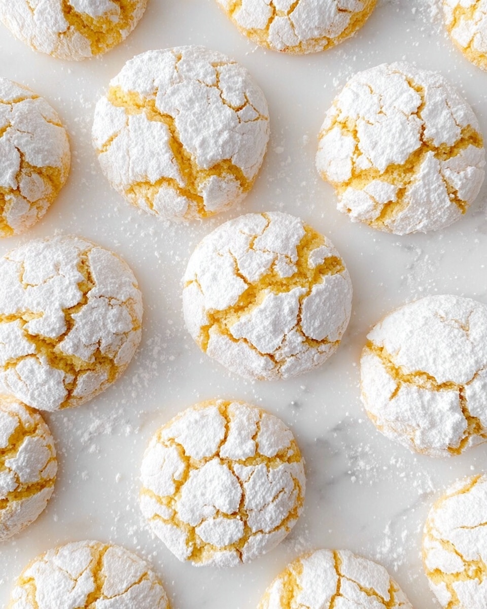 30 Minute Lemon Crinkle Cookies with Fresh Lemon Recipe