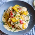 Creamy Pepperoncini Chicken Skillet Recipe