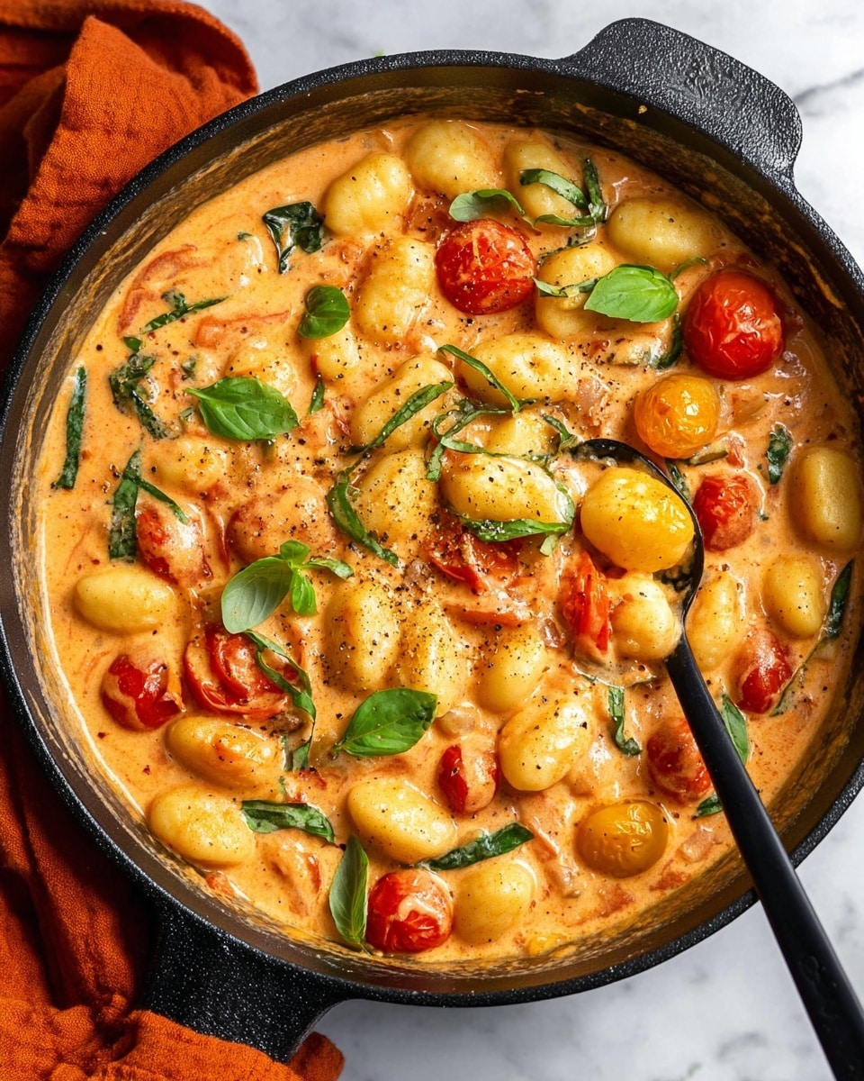 Creamy Roasted Tomato Gnocchi (Vegan & Easy to Make) Recipe