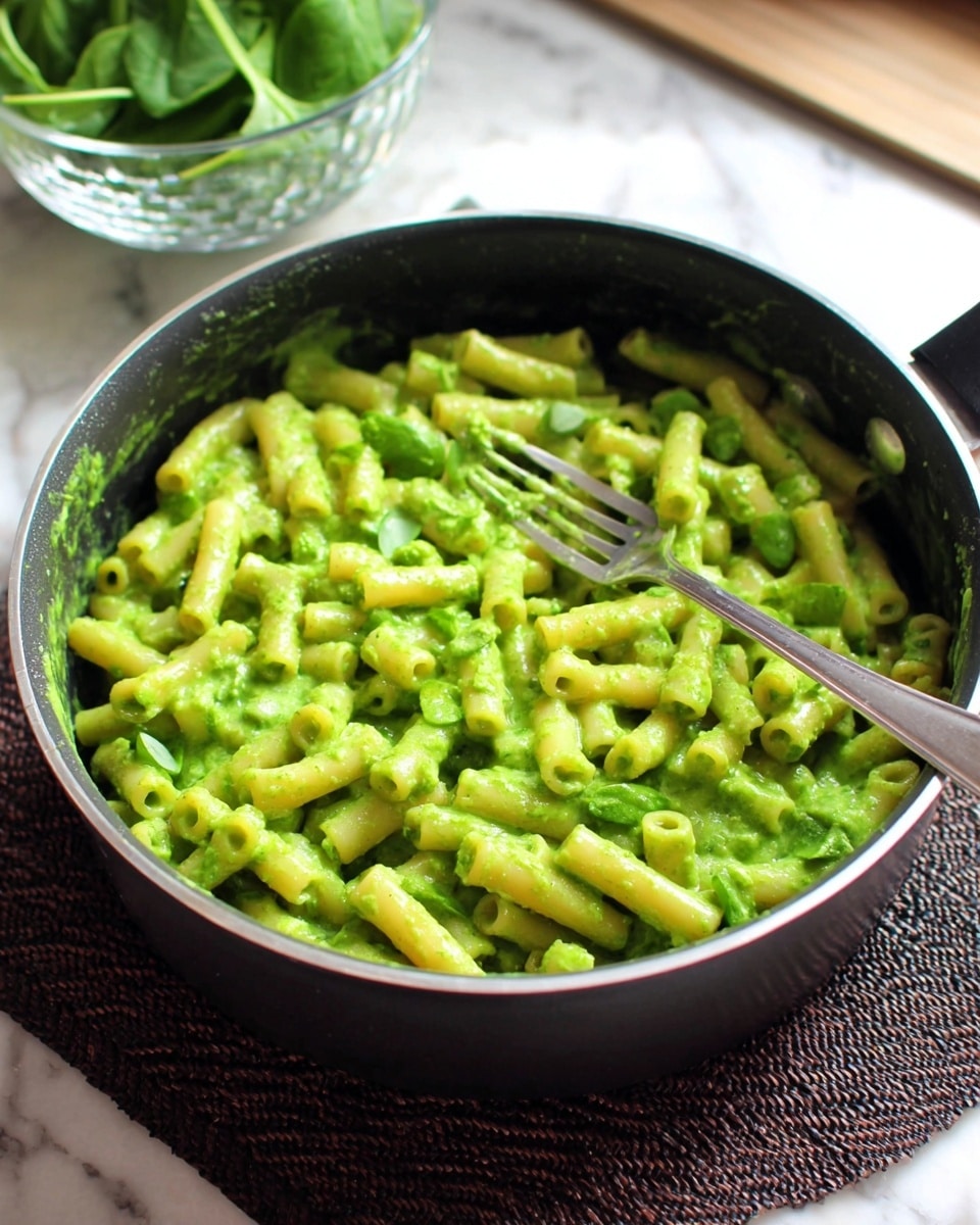 Creamy Spinach Mac and Cheese (Healthy) Recipe