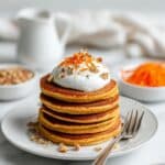 Oatmeal Blender Carrot Pancakes Recipe
