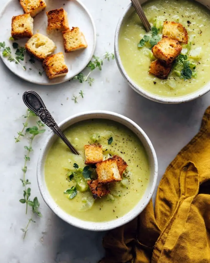 Creamy Instant Pot Green Split Pea and Potato Soup Recipe