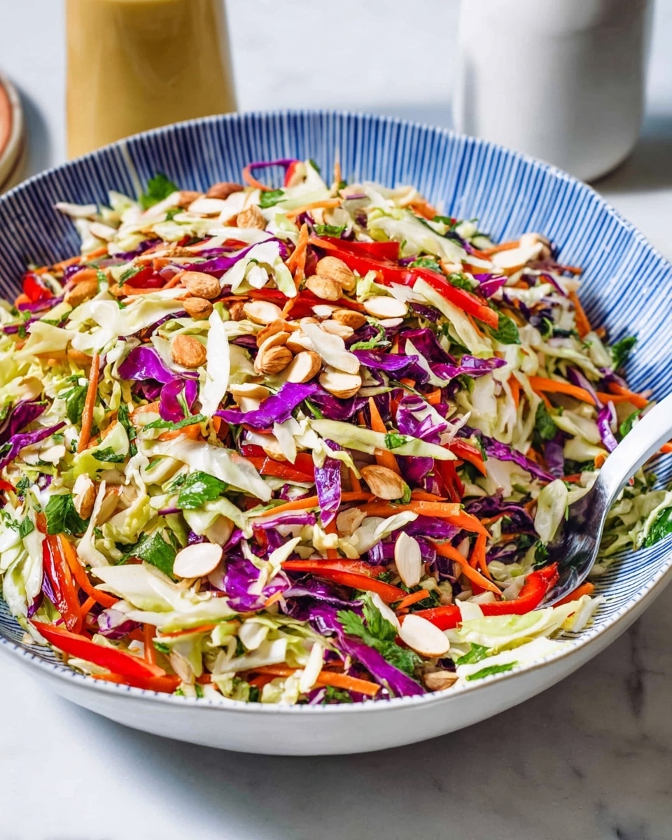 Crunchy Cabbage Salad with Dijon-Lime Vinaigrette Recipe
