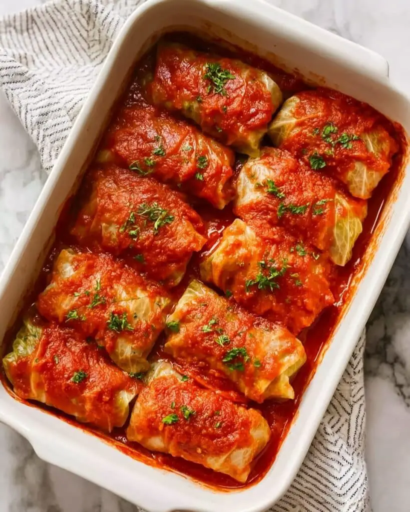 Easy Cabbage Rolls Recipe