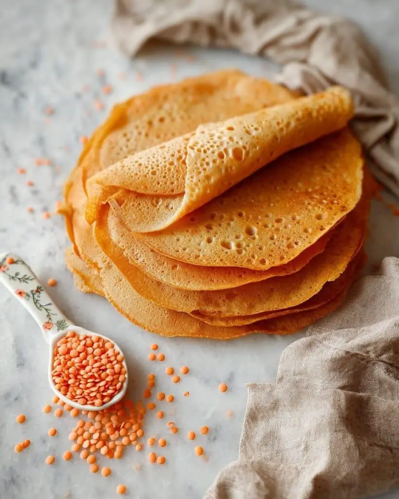 Red Lentil Wraps Recipe