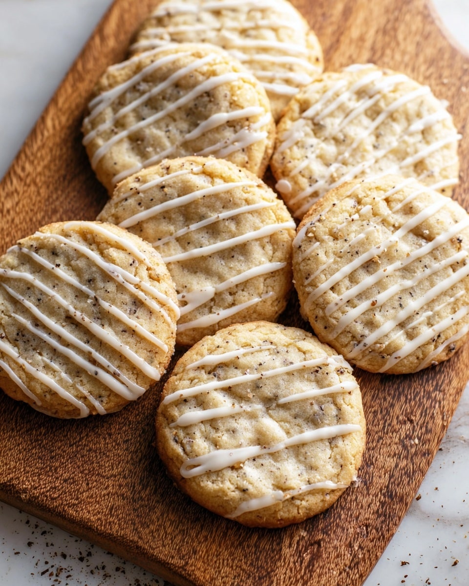 Earl Grey Sugar Cookies with Lemon Glaze Recipe