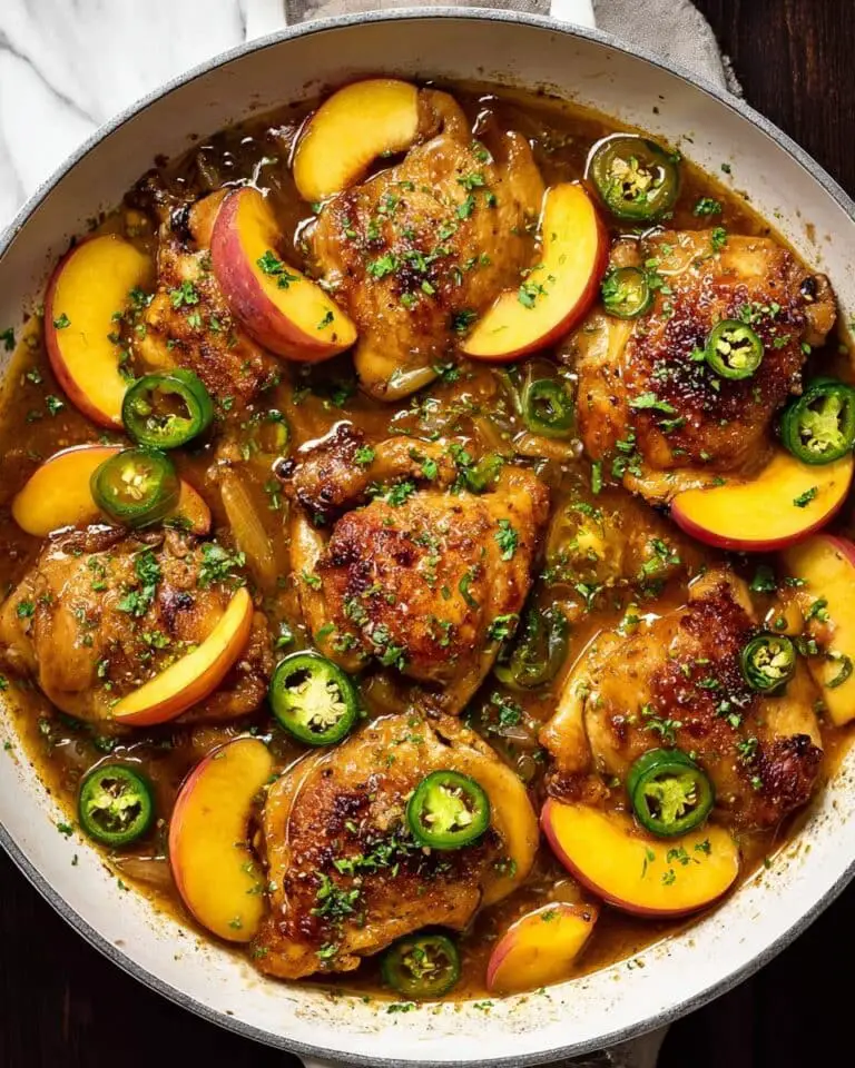 Jalapeno Peach Chicken Recipe