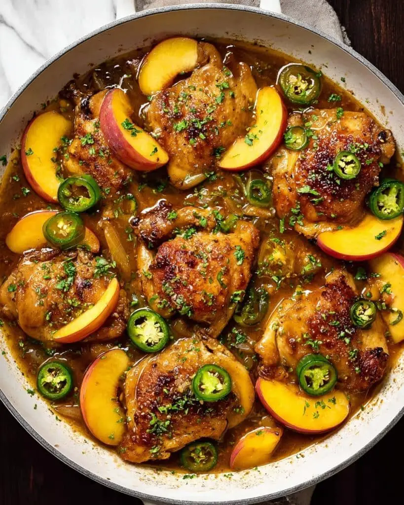 Jalapeno Peach Chicken Recipe