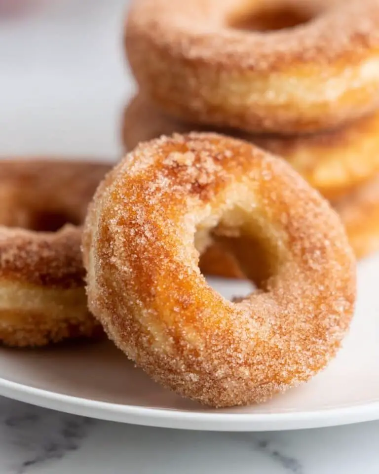 Cinnamon Sugar Vegan Donuts Recipe