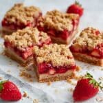 Strawberry Crumble Bars Recipe