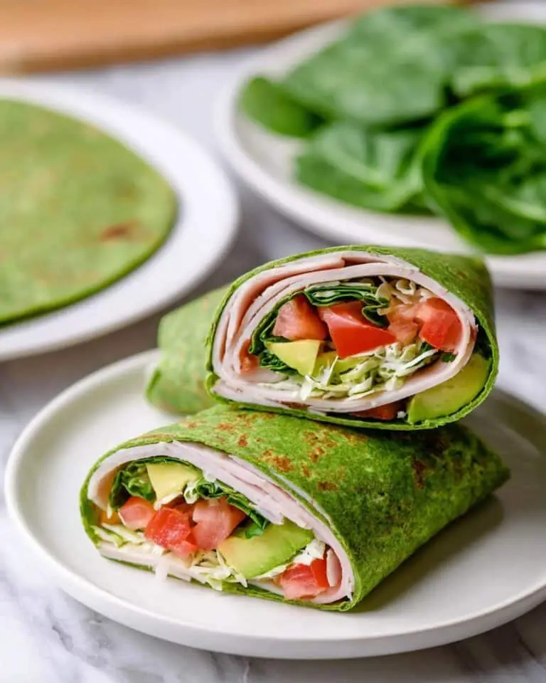 Easy Homemade Spinach Tortillas Recipe