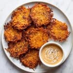 Baked Vegan Sweet Potato Hash Browns Recipe